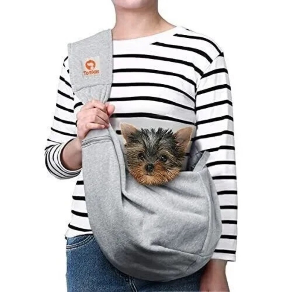 Tomkas Gray Pet Sling Carrier